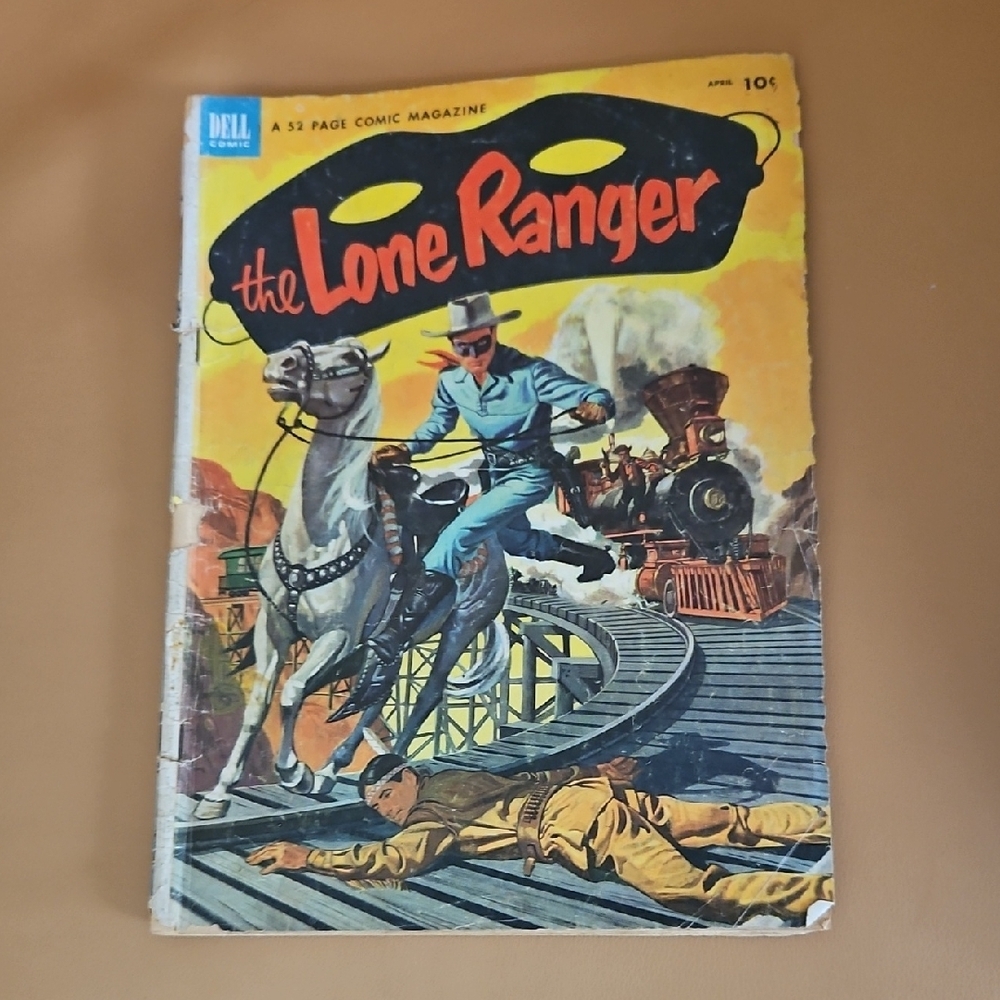 Dell Golden Age Comic Book with Blue and Yellow Cover